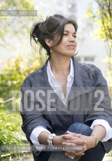 Laline Paull, author, photographed at home in East Sussex on April 20, 2015. Copyright©Adrian Peacock/Writer Pictures/Rosebud2