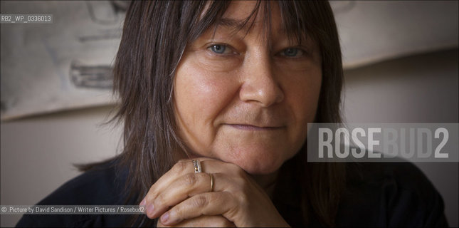 Ali Smith, Inverness born British writer at home in Cambridge. Photographed on 16th October 2012..©.Picture by David Sandison/Writer Pictures/Rosebud2