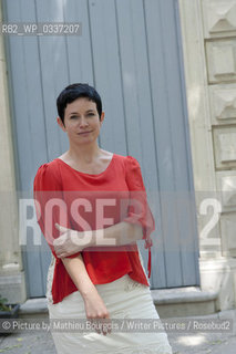 Sarah Hall is an English novelist and poet. Her critically acclaimed second novel, The Electric Michelangelo, was nominated for the 2004 Man Booker Prize. She currently lives in Norwich. Photographed at the Comedie du Livre in Montpellier, France. Taken 25th May 2012..©Picture by Mathieu Bourgois/Writer Pictures/Rosebud2