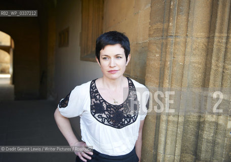 Sarah Hall, novelist and writer at The Oxford Literary Festival at Christchurch College Oxford. Taken 27th March 2012..©Credit Geraint Lewis/Writer Pictures/Rosebud2