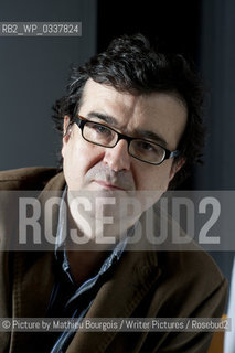 Javier Cercas.1st May 2013..©Picture by Mathieu Bourgois/Writer Pictures/Rosebud2