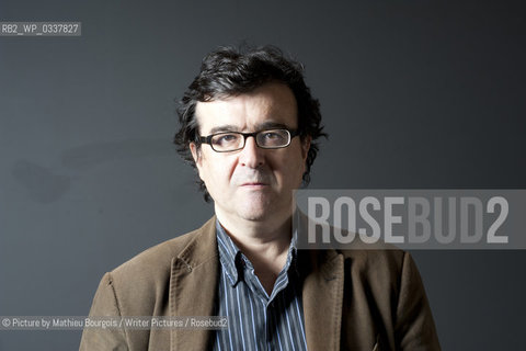 Javier Cercas.1st May 2013..©Picture by Mathieu Bourgois/Writer Pictures/Rosebud2