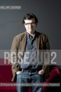 Javier Cercas.1st May 2013..©Picture by Mathieu Bourgois/Writer Pictures/Rosebud2