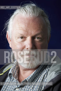 Peter May, Scottish television screenwriter, novelist and crime writer. Pictured at the Edinburgh International Book Festival. Taken 16th August 2012..©Credit Geraint Lewis/Writer Pictures/Rosebud2