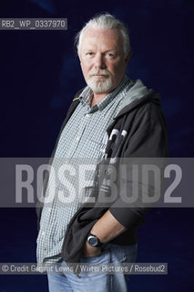 Peter May, Scottish television screenwriter, novelist and crime writer. Pictured at the Edinburgh International Book Festival. Taken 16th August 2012..©Credit Geraint Lewis/Writer Pictures/Rosebud2