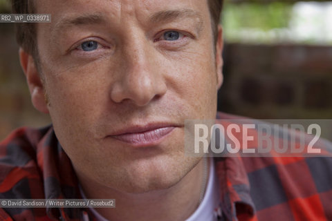 Jamie Oliver, British chef, at the Rhyl Primary School in North London to celebrate the Annual Food Revolution Day on May 15, 2015. ..Copyright©David Sandison/Writer Pictures/Rosebud2