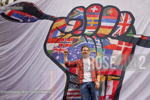 Jamie Oliver, British chef, at the Rhyl Primary School in North London to celebrate the Annual Food Revolution Day on May 15, 2015. ..Copyright©David Sandison/Writer Pictures/Rosebud2