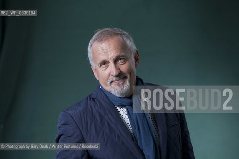 Jussi Adler-Olsen, the Danish author and publisher at the Edinburgh International Book Festival 2015. .Edinburgh, Scotland. 24th August 2015 ..©Photograph by Gary Doak/Writer Pictures/Rosebud2