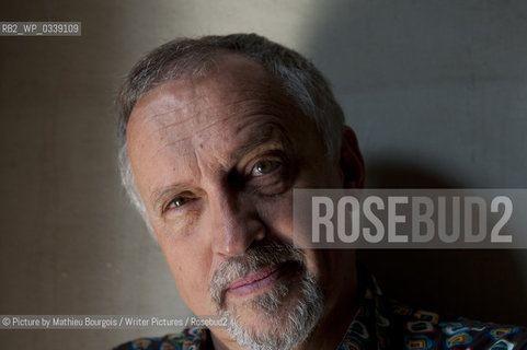 Jussi Adler-Olsen, Danish crime writer at the Quai du Polar, Lyon. Taken 23rd March 2012..©Picture by Mathieu Bourgois/Writer Pictures/Rosebud2