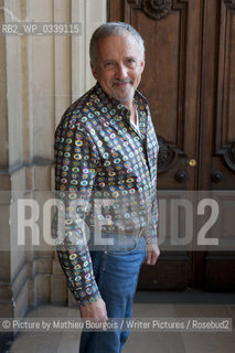 Jussi Adler-Olsen, Danish crime writer at the Quai du Polar, Lyon. Taken 23rd March 2012..©Picture by Mathieu Bourgois/Writer Pictures/Rosebud2