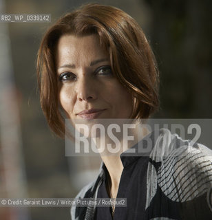 Elif Shafak Turkish Author and writer at The Edinburgh International Book Festival 2012. Taken 19th August 2012..©Credit Geraint Lewis/Writer Pictures/Rosebud2