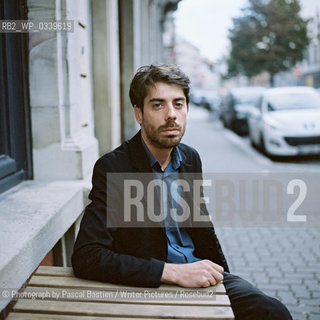 Adrien Bosc, French writer .Photographed in Strasbourg, France. .18th September 2014..©Photograph by Pascal Bastien/Writer Pictures/Rosebud2