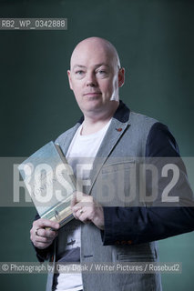 John Boyne, the Irish novelist, at the Edinburgh International Book Festival 2015. .Edinburgh, Scotland. 24th August 2015 ..©Photograph by Gary Doak/Writer Pictures/Rosebud2