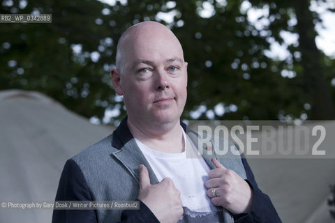 John Boyne, the Irish novelist, at the Edinburgh International Book Festival 2015. .Edinburgh, Scotland. 24th August 2015 ..©Photograph by Gary Doak/Writer Pictures/Rosebud2