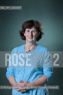 Catherine Chanter, the British poet and novelist, at the Edinburgh International Book Festival 2015. .Edinburgh, Scotland. 24th August 2015 ..©Photograph by Gary Doak/Writer Pictures/Rosebud2