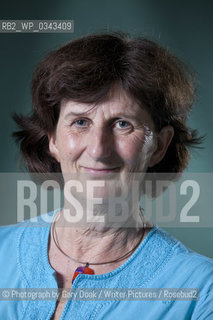 Catherine Chanter, the British poet and novelist, at the Edinburgh International Book Festival 2015. .Edinburgh, Scotland. 24th August 2015 ..©Photograph by Gary Doak/Writer Pictures/Rosebud2