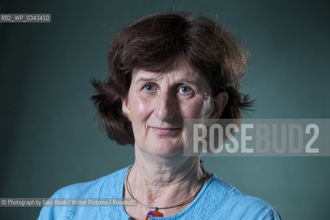 Catherine Chanter, the British poet and novelist, at the Edinburgh International Book Festival 2015. .Edinburgh, Scotland. 24th August 2015 ..©Photograph by Gary Doak/Writer Pictures/Rosebud2