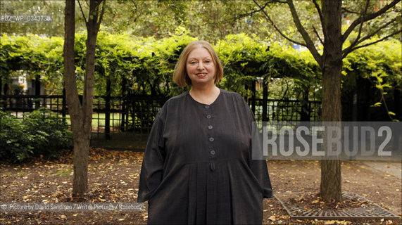 Hilary Mantel, writer, Booker Prize winner 2009. Photographed on 7th October 2009..©.Picture by David Sandison/Writer Pictures/Rosebud2