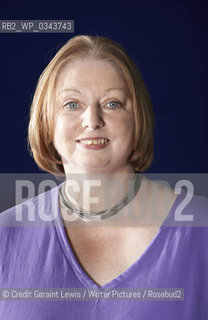 Hilary Mantel Novelist and writer at The Edinburgh International Book Festival 2012. Taken 14th August 2012..©Credit Geraint Lewis/Writer Pictures/Rosebud2