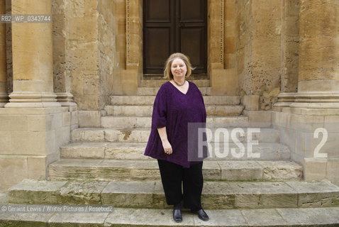 Hilary Mantel, writer, in Christchurch College Oxford at The Oxford Literary Festival 2010...copyright©Geraint Lewis/Writer Pictures/Rosebud2