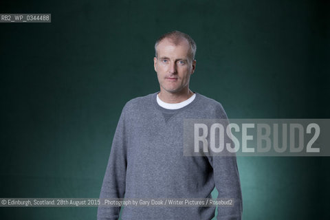 Robert Seethaler, the Austrian writer, at the Edinburgh International Book Festival 2015..©Edinburgh, Scotland. 28th August 2015 ..Photograph by Gary Doak/Writer Pictures/Rosebud2