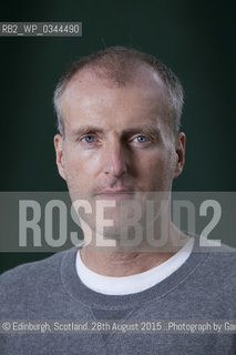 Robert Seethaler, the Austrian writer, at the Edinburgh International Book Festival 2015..©Edinburgh, Scotland. 28th August 2015 ..Photograph by Gary Doak/Writer Pictures/Rosebud2