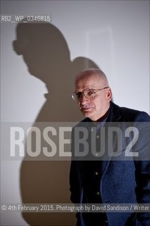 Roddy Doyle, Irish novelist, dramatist and screenwriter. He is the author of ten novels for adults, seven books for children, seven plays and screenplays, and dozens of short stories. Several of his books have been made into films, beginning with The Commitments in 1991..©4th February 2015..Photograph by David Sandison/Writer Pictures/Rosebud2