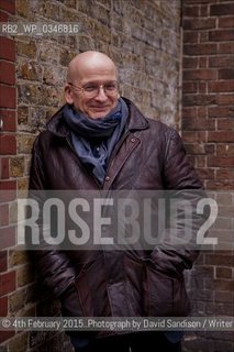 Roddy Doyle, Irish novelist, dramatist and screenwriter. He is the author of ten novels for adults, seven books for children, seven plays and screenplays, and dozens of short stories. Several of his books have been made into films, beginning with The Commitments in 1991..©4th February 2015..Photograph by David Sandison/Writer Pictures/Rosebud2