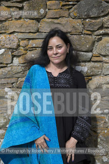 Diana Gabaldon, writer of the best-selling Outlander books, in Culloden.22th August 2014..©Photograph by Robert Perry/Writer Pictures/Rosebud2