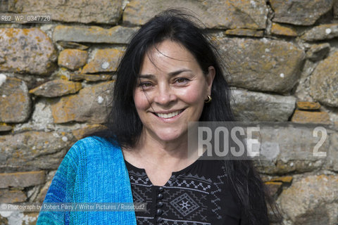 Diana Gabaldon, writer of the best-selling Outlander books, in Culloden.22th August 2014..©Photograph by Robert Perry/Writer Pictures/Rosebud2