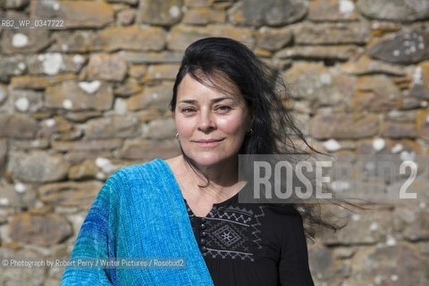 Diana Gabaldon, writer of the best-selling Outlander books, in Culloden.22th August 2014..©Photograph by Robert Perry/Writer Pictures/Rosebud2