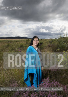 Diana Gabaldon, writer of the best-selling Outlander books, in Culloden.22th August 2014..©Photograph by Robert Perry/Writer Pictures/Rosebud2