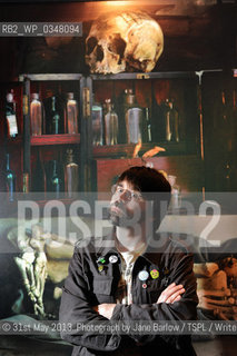 Joe Hill, horror writer and son of Stephen King..©31st May 2013..Photograph by Jane Barlow/TSPL/Writer Pictures/Rosebud2