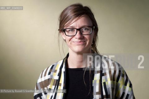 Naomi Wood at Edinburgh International Book Festival 2014.9th August 2014..©Picture by Russell G Sneddon/Writer Pictures/Rosebud2