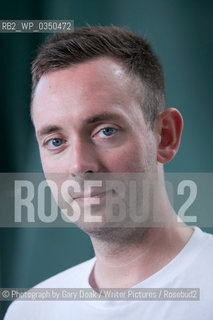 Ragnar Jonasson, the Icelandic crime writer, at the Edinburgh International Book Festival 2015. Edinburgh, Scotland. 20th August 2015 ..©Photograph by Gary Doak/Writer Pictures/Rosebud2