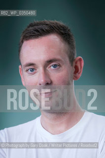 Ragnar Jonasson, the Icelandic crime writer, at the Edinburgh International Book Festival 2015. Edinburgh, Scotland. 20th August 2015 ..©Photograph by Gary Doak/Writer Pictures/Rosebud2