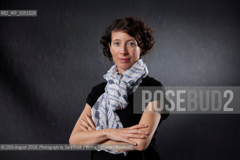 Ayelet Gundar-Goshen, the Israeli author, at the Edinburgh International Book Festival. Edinburgh, Scotland..©20th August 2016..Photograph by Gary Doak/Writer Pictures/Rosebud2