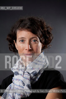 Ayelet Gundar-Goshen, the Israeli author, at the Edinburgh International Book Festival. Edinburgh, Scotland..©20th August 2016..Photograph by Gary Doak/Writer Pictures/Rosebud2