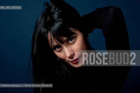 Wendy Guerra, Cuban writer, at the Festival America in Vincennes, Paris, France, September 15th, 2010. .Copyright©Mathieu Bourgois//Writer Pictures/Rosebud2