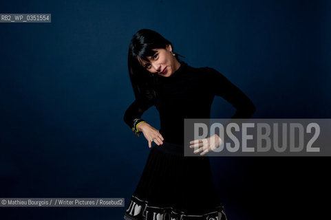 Wendy Guerra, Cuban writer, at the Festival America in Vincennes, Paris, France, September 15th, 2010. .Copyright©Mathieu Bourgois//Writer Pictures/Rosebud2