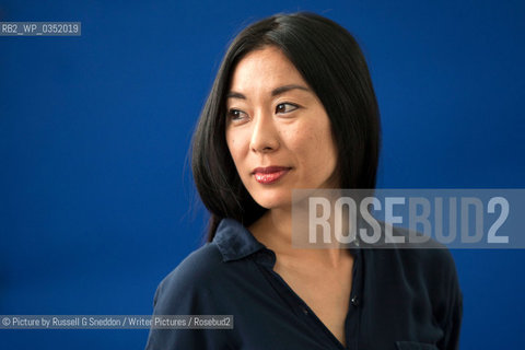 Katie Kitamura at the Edinburgh International Book Festival 2013. 15th August 2013..©Picture by Russell G Sneddon/Writer Pictures/Rosebud2