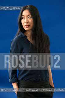 Katie Kitamura at the Edinburgh International Book Festival 2013. 15th August 2013..©Picture by Russell G Sneddon/Writer Pictures/Rosebud2