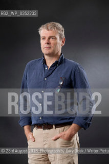 Mark Haddon, the English novelist, at the Edinburgh International Book Festival. Edinburgh, Scotland..©23rd August 2016..Photograph by Gary Doak/Writer Pictures/Rosebud2