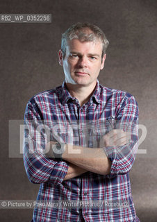 Mark Haddon at the Edinburgh International Book Festival 2012 in Charlotte Square Gardens. Taken 23rd August 2012..©Picture by Pako Mera/Writer Pictures/Rosebud2