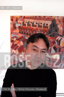 Kazuo Ishiguro at home 12th January 2005...Photograph by ©Phil Weedon/Writer Pictures/Rosebud2