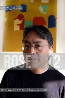 Kazuo Ishiguro at home 12th January 2005...Photograph by ©Phil Weedon/Writer Pictures/Rosebud2