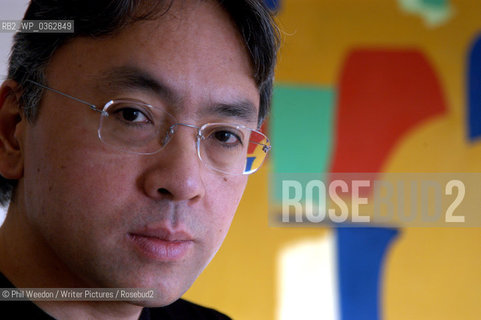 Kazuo Ishiguro at home 12th January 2005...Photograph by ©Phil Weedon/Writer Pictures/Rosebud2