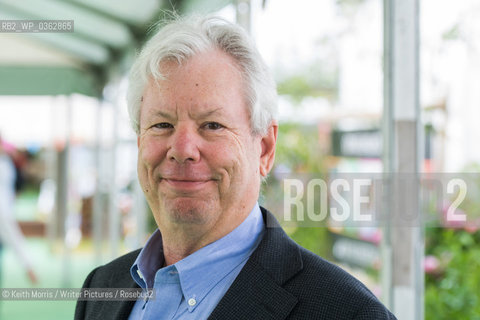 Richard H. Thaler. American economist and the Ralph and Dorothy Keller Distinguished Service Professor of Behavioral Science and Economics at the University of Chicago Booth School of Business. The Hay Festival of Literature and the Arts, May 302016..Picture by ©Keith Morris/Writer Pictures/Rosebud2