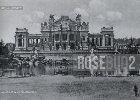 Rome, 1911. Ethnographic Exposition. The Pavilion of the Feasts / Roma, 1911. Esposizione etnografica. Il padiglione delle feste - Reproduced by Marcello Mencarini
/Rosebud2