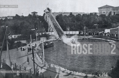 Rome, 1911. The tobbogan at Piazza dArmi / Roma, 1911. Il tobbogan in piazza darmi - Reproduced by Marcello Mencarini
/Rosebud2